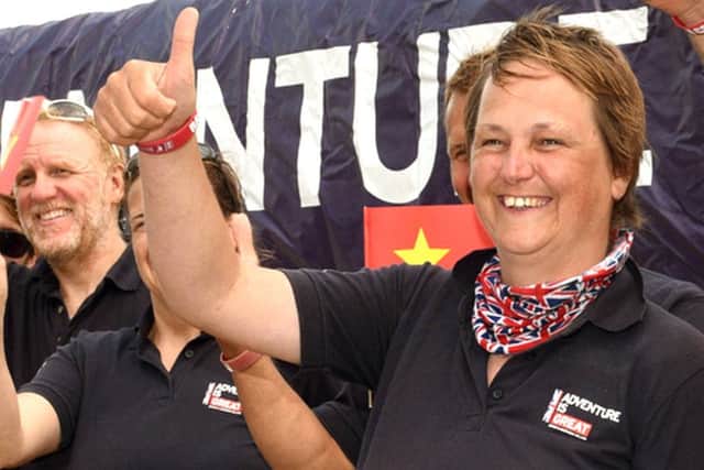 Mel Thompson completed her section of the Clipper Round the World Yacht Race