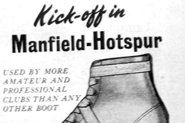 The Mansfield-Hotspur with reinforced toe cap.