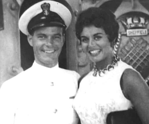 Eunice Gayson with Alan Walker.