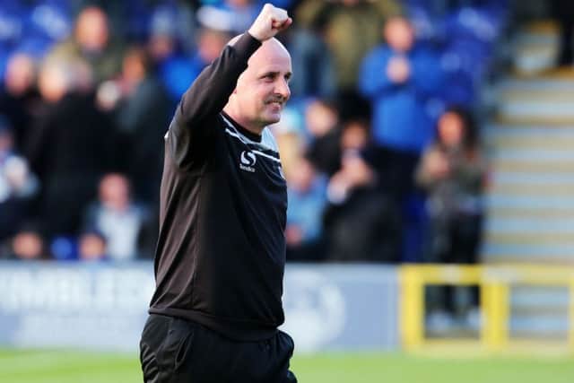 Pompey manager Paul Cook. Picture: Joe Pepler