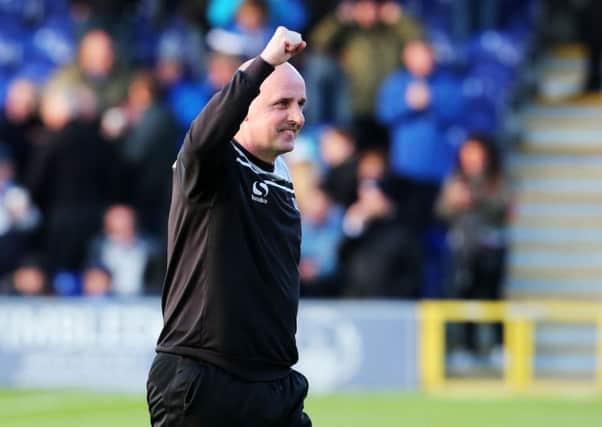 Pompey manager Paul Cook. Picture: Joe Pepler
