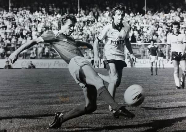 Steve Berry played 31 times for Pompey, scoring three goals before Bobby Campbells arrival at the club signalled the end of the teenage talents all-too-brief Blues career