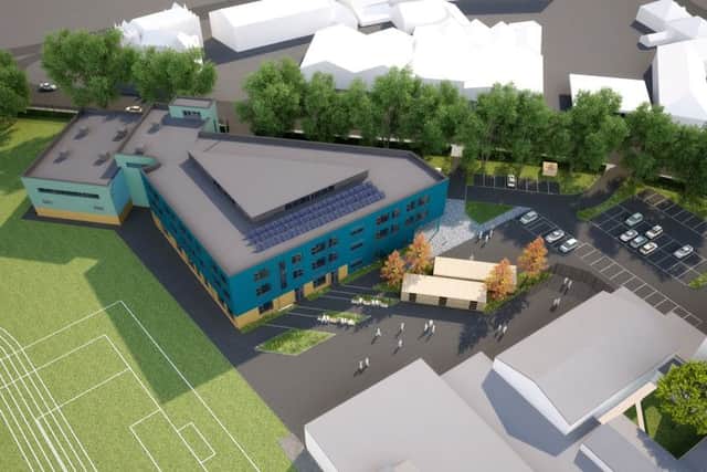 An artist's impression of how the University Technical College will look