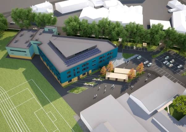 An artist's impression of how the University Technical College will look