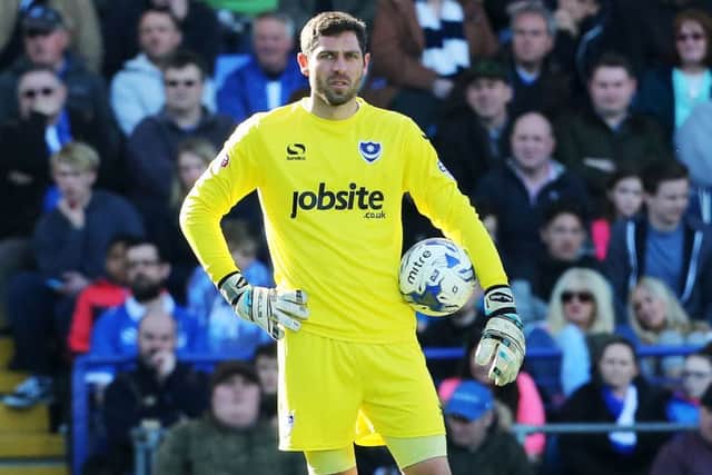 Pompey keeper Paul Jones