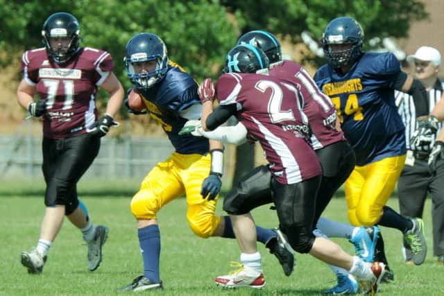 Portsmouth Dreadnoughts, blue, are chasing their first win of the season Picture: Paul Jacobs