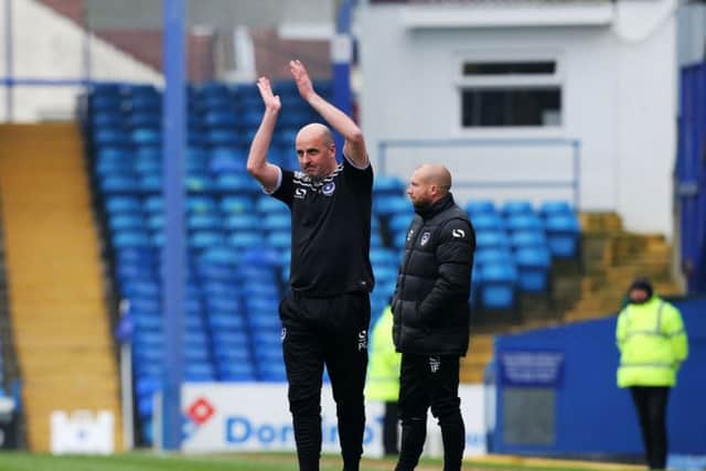 Paul Cook still has belief. Picture: Joe Pepler
