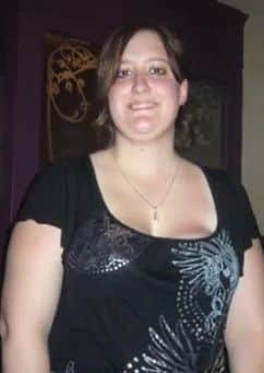 Charlotte Jefferson before she lost six stone