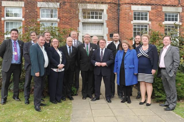Minister for Portsmouth Mark Francois at the Royal Navy and Royal Marines Charity at HMS Excellent on Whale Island Picture: Sarah Standing (160651-5661)