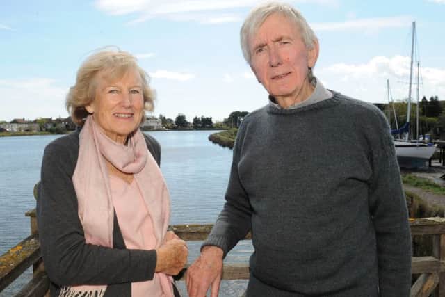 Brendan with partner Yvonne Copeland