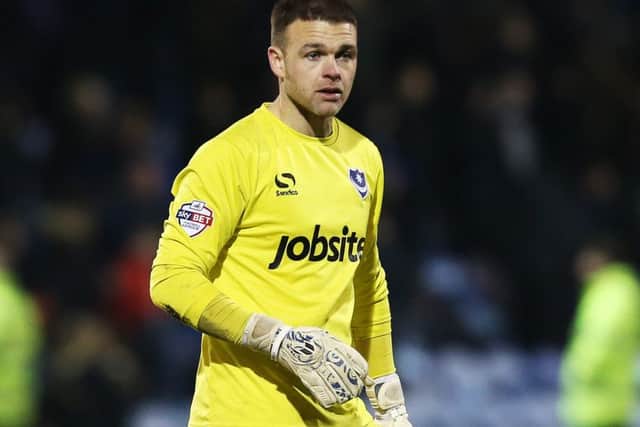 Pompey keeper Brian Murphy Picture: Joe Pepler