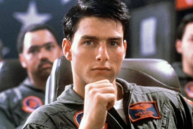 Tom Cruise as Lt Pete 'Maverick' Mitchell in Top Gun