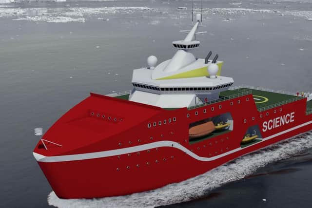 The new polar research ship