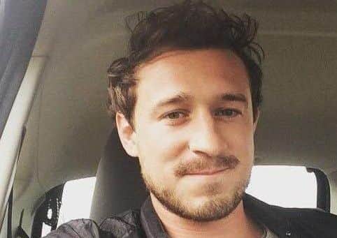 Barney Butwell, 25, of Portsmouth, who is in a coma at Southampton General Hospital after an incident that led to a woman being arrested for attempted murder. PPP-160427-210359001