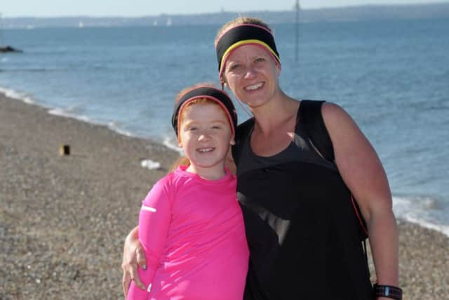 Shyloe Wilson, eight, who has type 1 diabetes  with her mum Victoria Wilson, 36 Picture: Paul Jacobs (160243-4)