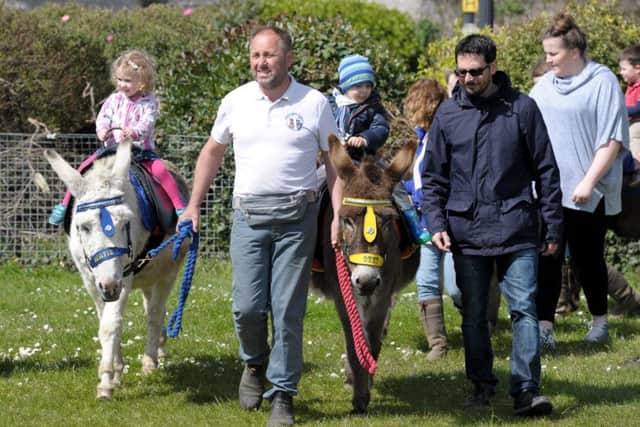 Donkey rides proved very popular
Picture: Paul Jacobs (160245-7)
