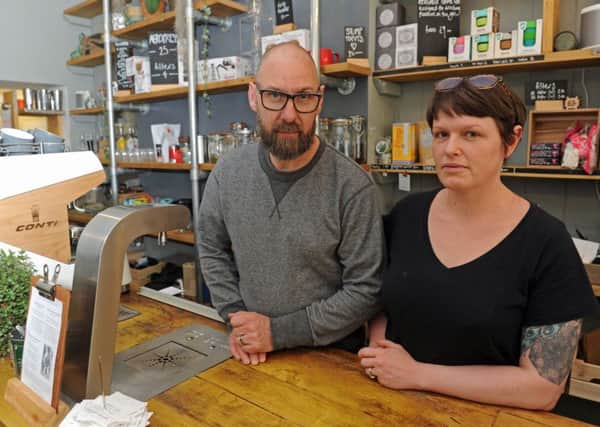 Martyn and Tara Knight, the owners of Southsea Coffee 

Picture Ian Hargreaves  (160593-3)