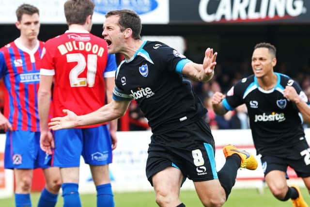 Pompey skipper Michael Doyle Picture: Joe Pepler