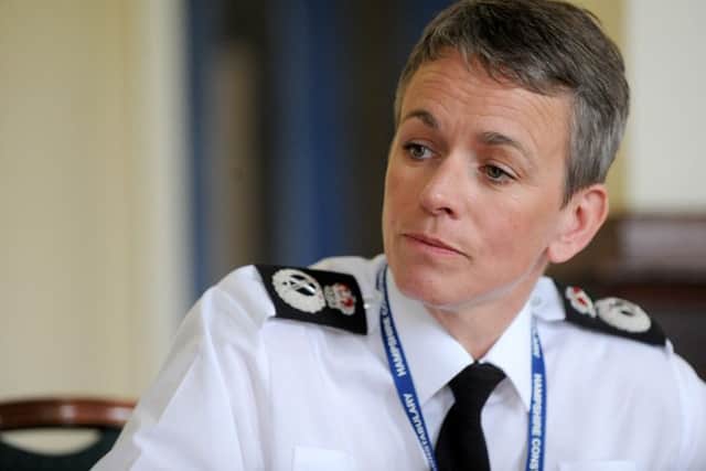 Hampshire chief constable Olivia Pinkney