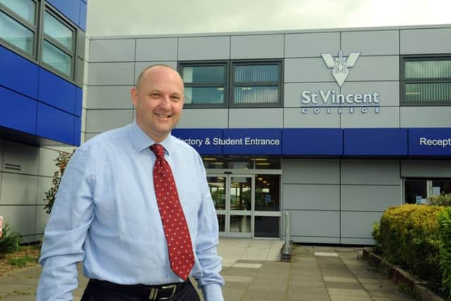St Vincent College principal Matt Atkinson