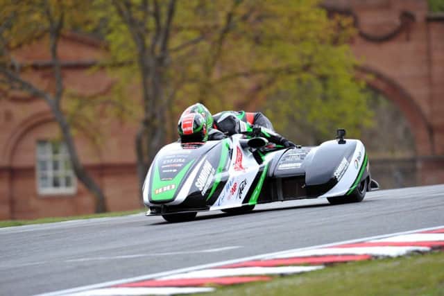 Portsmouths Ricky Stevens is aiming for more British Sidecar Championship glory this season      Picture: John Mushet