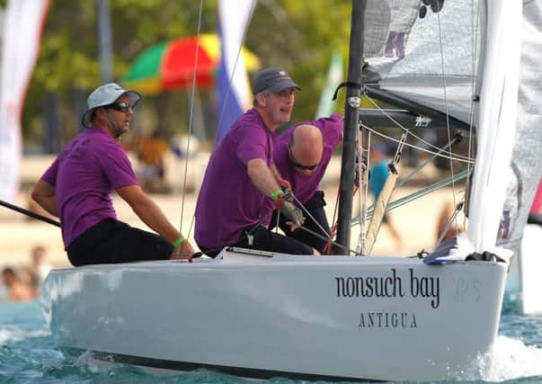The Itchenor Sailing Club team power to victory in the Nonsuch Bay RS Elite Challenge in Antigua Picture: Paul Wyeth