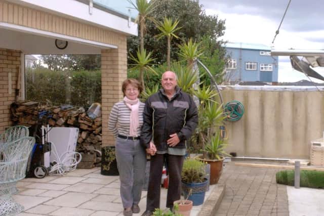 Ray and Margaret Stewart of Ferry Road.
Picture: Elise Brewerton