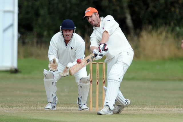 Bishop's Waltham batsman Phil Baldock Picture: Allan Hutchings