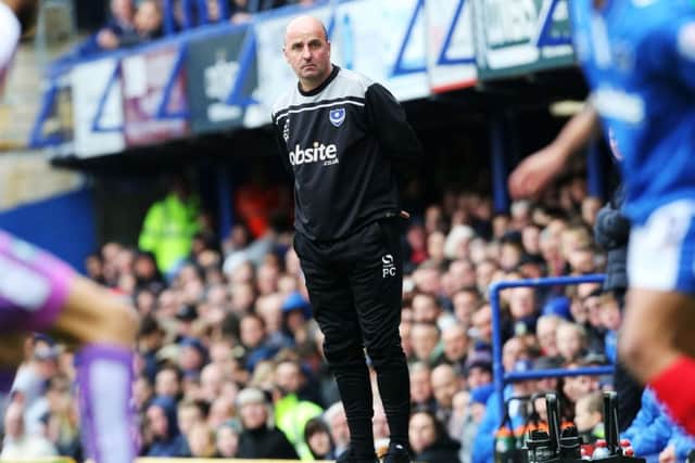 Pompey boss Paul Cook Picture: Joe Pepler