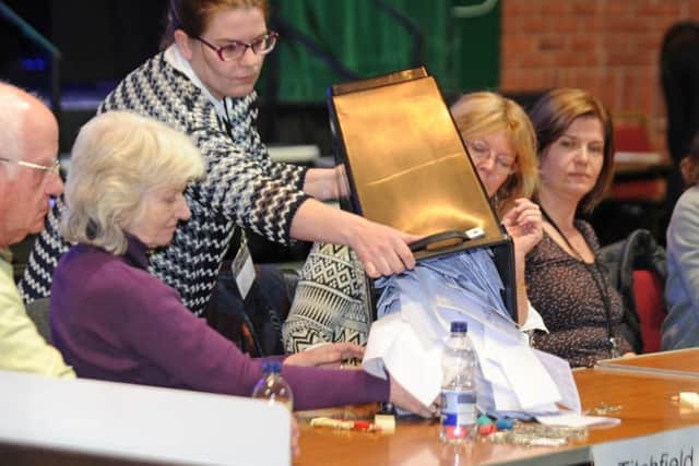 The votes for the Fareham area are counted at Ferneham Hall in Fareham
Picture: Ian Hargreaves (160595-1)