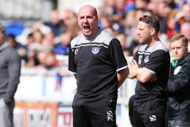 Pompey boss Paul Cook Picture: Joe Pepler