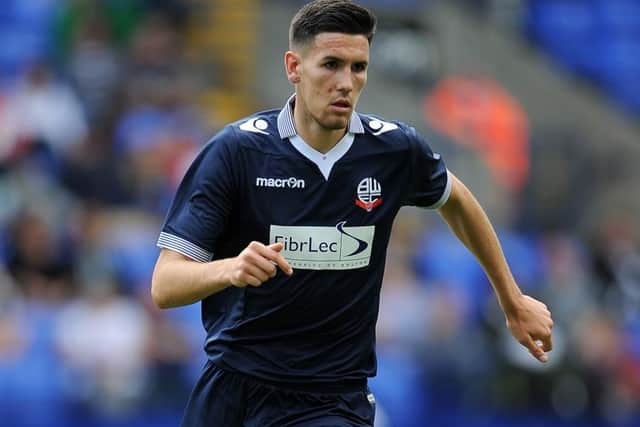 Pompey striker Conor Wilkinson has yet to feature for the Blues since arriving on loan from Bolton in March