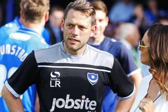 Pompey assistant manager Leam Richardson. Picture: Joe Pepler