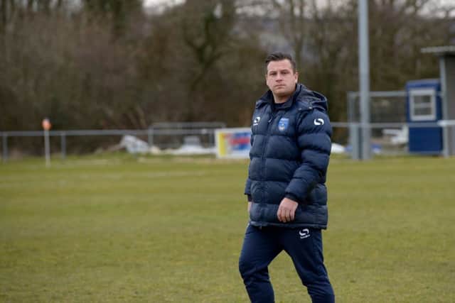 Horndean manager Craig Pearce          Picture: Paul Jacobs