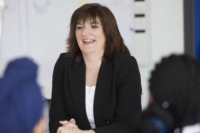Education secretary Nicky Morgan