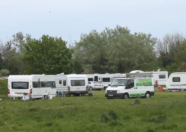 Travellers at the Alver Valley Picture: UKNIP