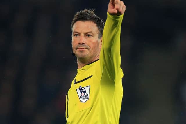 File photo dated 14-12-2015 of Referee Mark Clattenburg. PRESS ASSOCIATION Photo. Issue date: Thursday April 28, 2016. Mark Clattenburg will referee this year's FA Cup final between Manchester United and Crystal Palace, the Football Association announced on Thursday. See PA story SOCCER Final Clattenburg. Photo credit should read Mike Egerton/PA Wire. EMN-160428-163805002