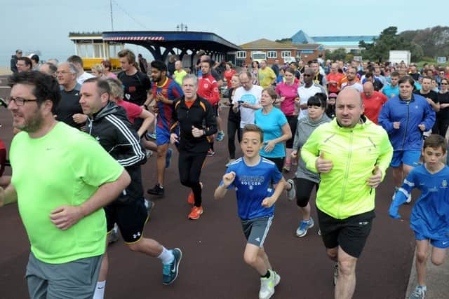 The Southsea parkrun is enjoyed by all abilities, young and old Picture: Paul Jacobs