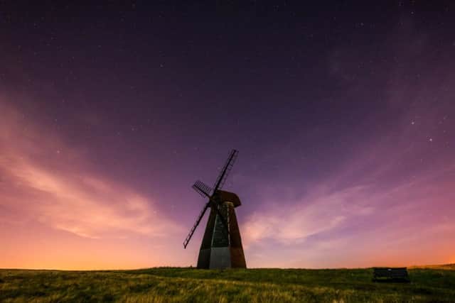 The South Downs has recieved recognition for its dark skies. Pic: Piers Fearick