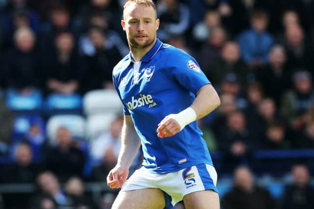 Pompey full-back Ben Davies Picture: Joe Pepler