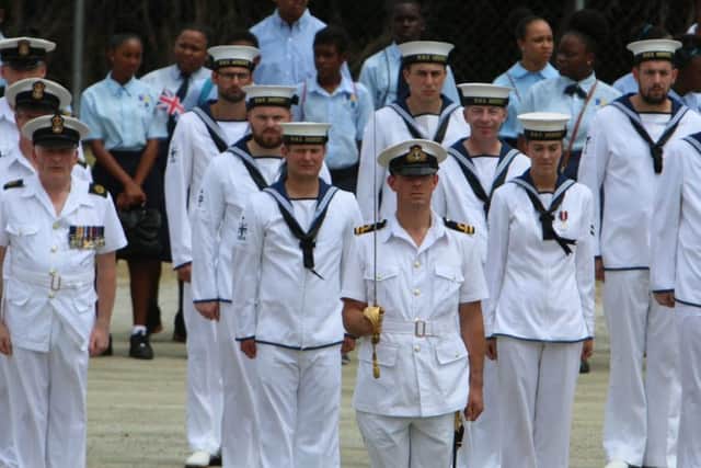 HMS Mersey has completed her visit to Tortola in the British Virgin Islands
