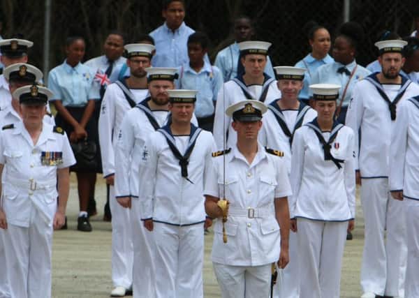 HMS Mersey has completed her visit to Tortola in the British Virgin Islands