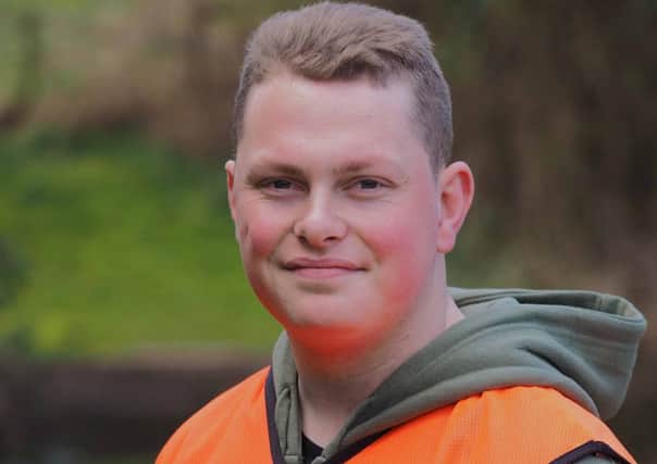 Louis Cadden, of HMS Collingwood VCC, is competing with 14 others for votes to be named CVQO Regional Ambassador for 2016