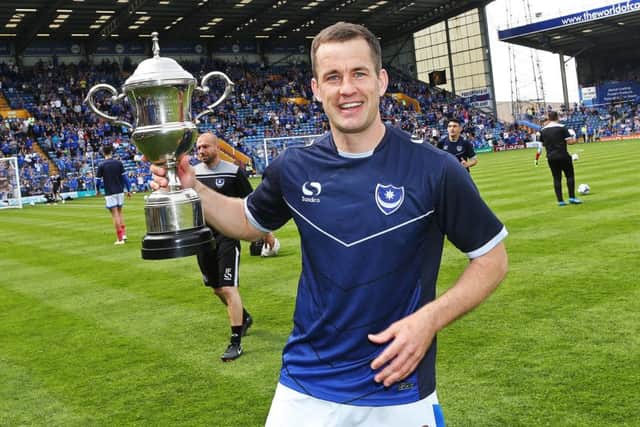 Michael Doyle was named The News/Sports Mail Pompey player of the season Picture: Joe Pepler
