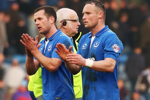 Michael Doyle and Ben Davies played very little part in the Blades' play-off push last season. Picture: Joe Pepler