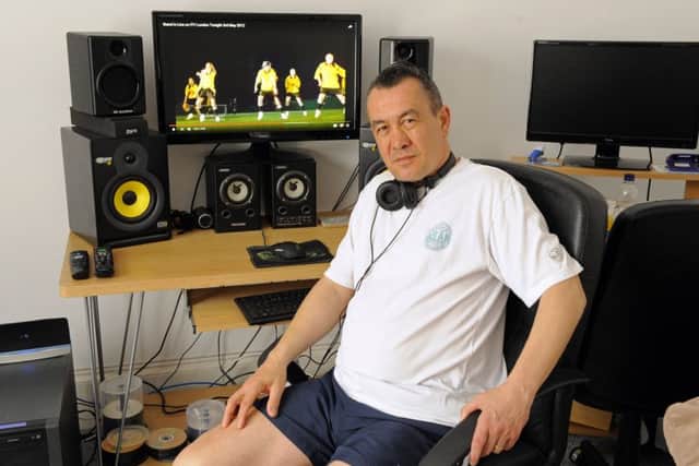 Gary Louca, 52, of North End has changed his broadband provider from Virgin Media to BT Broadband after months of having nearly no connection at all Picture: Malcolm Wells (160509-5375)