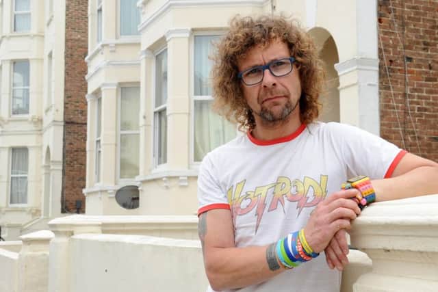 Soldier John Hopkinson was refused to sit on a chair and told to sit down on the floor at the Job Centre in Commercial Road, PortsmouthPicture: Sarah Standing (160670-7538)