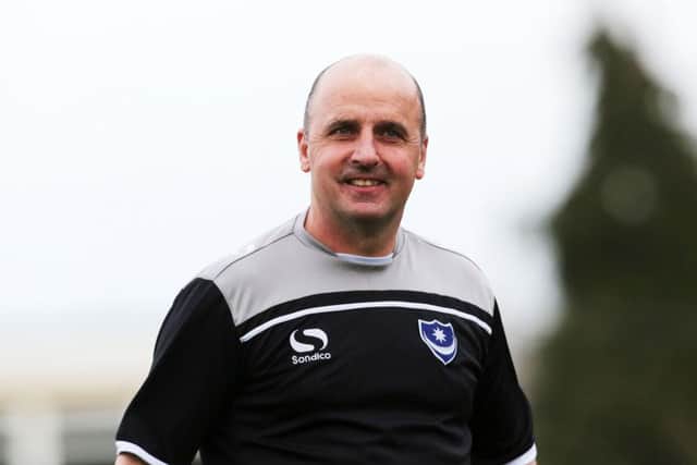 Pompey boss Paul Cook   Picture: Joe Pepler