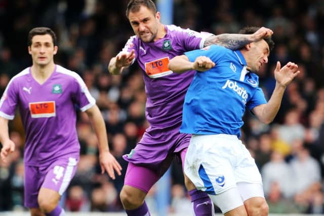 There was no shortage of needle when the teams last met at Fratton Park. Picture: Joe Pepler