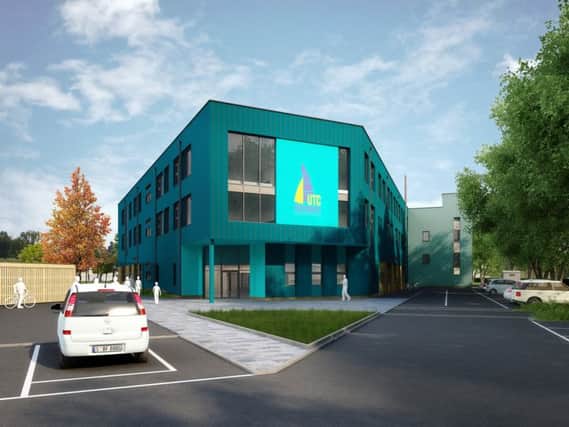 An artist's impression of the University Technical College that will be built in Portsmouth